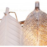 Люстра Cloyd TRAPESUND C19 / D62 см - бел.керамика - золото (арт.10662)