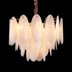 Люстра Cloyd ESKIMOS-A C7 / D62 см - золото (арт.10676)