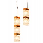 Подвесной светильник Cloyd CORUND P3 / выс. 45 см - латунь (арт.10683)