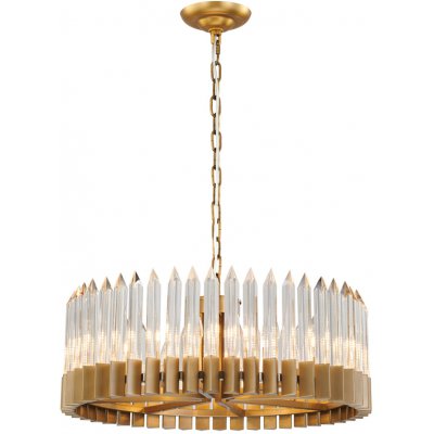Люстра Cloyd KONUNG C12 / D80 см - латунь (арт.10697)