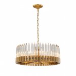 Люстра Cloyd KONUNG C8 / D65 см - латунь (арт.10698)