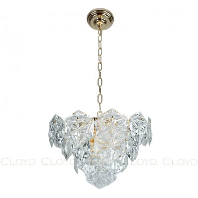 Люстра Cloyd GRADUAL-B C9 / D40 см - золото (арт.10725)