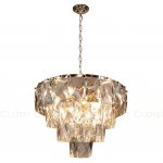 Люстра Cloyd DOFIN-A C12 / D54 см - золото (арт.10729)