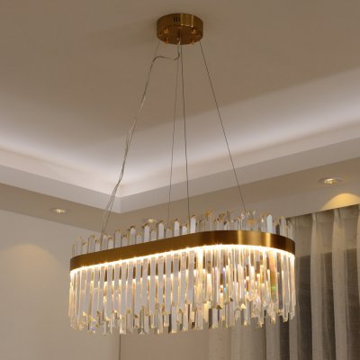 Люстра Cloyd CONSORT-B C1 / L100 см - латунь (арт.10744)