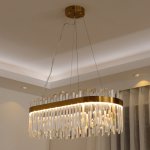 Люстра Cloyd CONSORT-B C1 / L100 см - латунь (арт.10744)