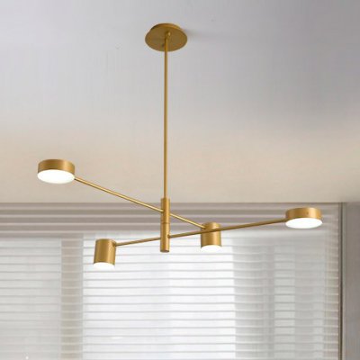 Люстра Cloyd PERRON C4 / D104 см - латунь (арт.10748)