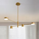 Люстра Cloyd PERRON C4 / D104 см - латунь (арт.10748)