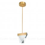 Подвесной светильник Cloyd GRAVITON-B P1 / шир. 9 см - латунь (арт.10757)