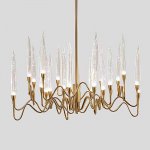 Люстра Cloyd ZOAR C16 / D70 см - латунь (арт.10765)