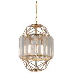 Подвесной светильник Cloyd POLIGRAN P1 / D22 см - золото (арт.10766)