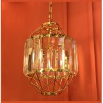 Подвесной светильник Cloyd POLIGRAN P1 / D22 см - золото (арт.10766)