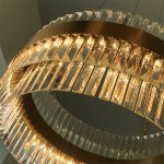 Люстра Cloyd BROTIGAN-C C1 / D40 см - латунь (арт.10770)