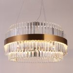 Люстра Cloyd BROTIGAN-C C1 / D60 см - латунь (арт.10771)