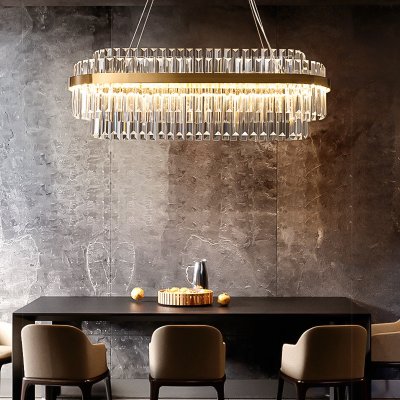 Люстра Cloyd BROTIGAN-C C1 / L100 см - латунь (арт.10772)