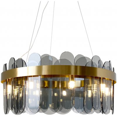 Люстра Cloyd VONNEGUT-A C9 / D60 см - сер. стекло (арт.10777)