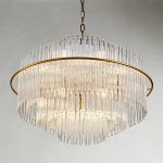 Люстра Cloyd VACOMBE-B C13 / D68 см - латунь (арт.10780)