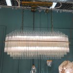 Люстра Cloyd VACOMBE-B C14 / L100 см - латунь (арт.10781)