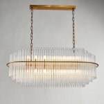 Люстра Cloyd VACOMBE-B C14 / L100 см - латунь (арт.10781)