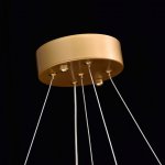 Люстра Cloyd TURBULENT C1 / D60 см - латунь (арт.10782)