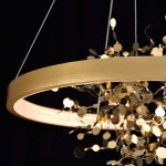 Люстра Cloyd TURBULENT C1 / D80 см - латунь (арт.10783)