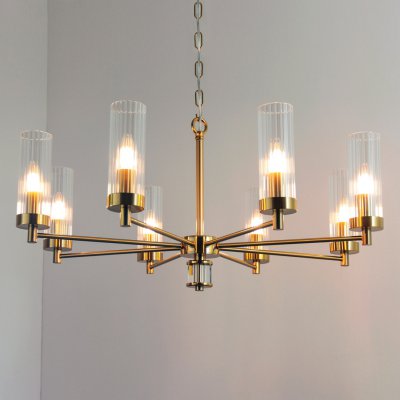 Люстра Cloyd COLONEL C8 / D73 см - латунь (арт.10786)