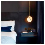 Подвесной светильник Cloyd FERMION P1 / D20 см - латунь (арт.10787)