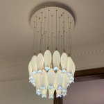 Люстра Cloyd ARGANA C26 / D50 см - керамика - белый (арт.10806)