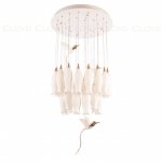 Люстра Cloyd ARGANA C30 / D60 см- керамика, фарфор - белый (арт.10808)