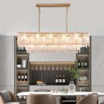 Люстра Cloyd TANGEISER C17 / L120 см - золото (арт.10825)