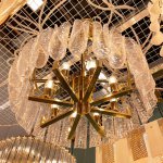 Люстра Cloyd FANFARA C12 / D80 см - золото (арт.10836)