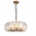 Люстра Cloyd FANFARA C8 / D60 см - золото (арт.10837)