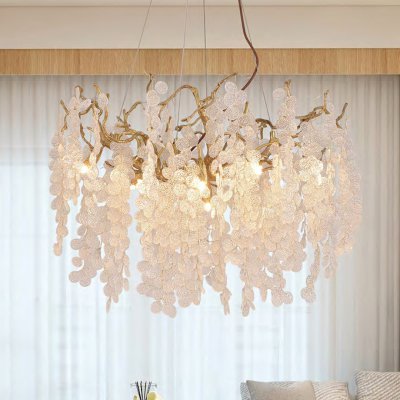 Люстра Cloyd HAOMA C8 / D60 см - латунь (арт.10844)