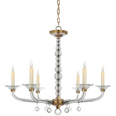 Люстра Cloyd PARNAS C6 / D75 см - латунь (арт.10849)