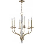 Люстра Cloyd EGGLETON C6 / D70 см - латунь (арт.10853)