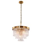 Люстра Cloyd HERALD C5 / D45 см - латунь (арт.10855)