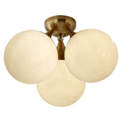 Потолочный светильник Cloyd TAOS-B FM3 / выс. 25 см - латунь (арт.10859)