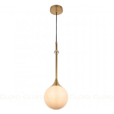 Подвесной светильник Cloyd TAOS-B P1 / D18 см - латунь (арт.10861)