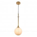 Подвесной светильник Cloyd TAOS-B P1 / D18 см - латунь (арт.10861)