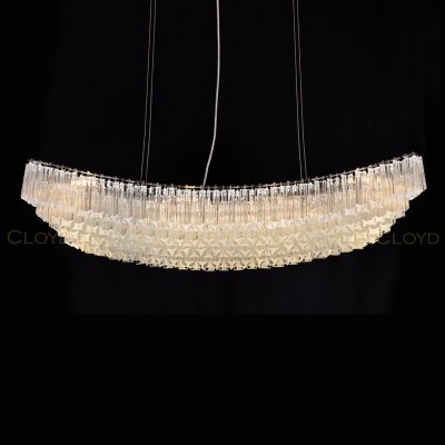 Люстра Cloyd ETUDE C12 / L120 см - хром (арт.10886)
