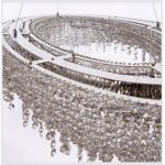 Люстра Cloyd HAYAO C16 / L120 см - хром (арт.10888)