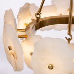 Люстра Cloyd KNOSS C1 / D45 см - алебастр - латунь (арт.10918)