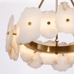 Люстра Cloyd KNOSS C1 / D60 см - алебастр - латунь (арт.10919)