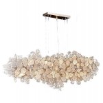 Люстра Cloyd ATACAMA C8 / L95 см - никель сатин (арт.10921)