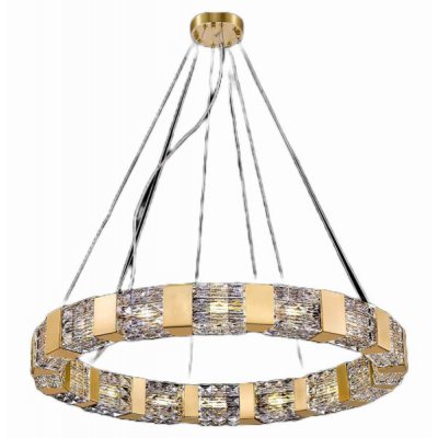 Люстра Cloyd CORUND C14 / D80 см - латунь (арт.10926)