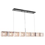 Подвесной светильник Cloyd CORUND P8 / L116 см - хром (арт.10929)