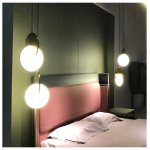 Подвесной светильник Cloyd BERING P1 / D20 см - золото (арт.10945)