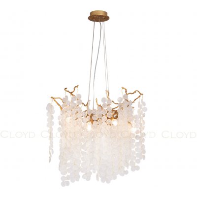 Люстра Cloyd HAOMA C6 / D40 см - латунь (арт.10978)