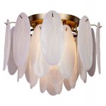 Потолочный светильник Cloyd ESKIMOS-B FM7 / D60 см - латунь (арт.11003)