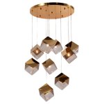 Люстра Cloyd CUBIT C9 / золото (арт.11050)