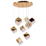 Люстра Cloyd CUBIT C9 / золото (арт.11050)